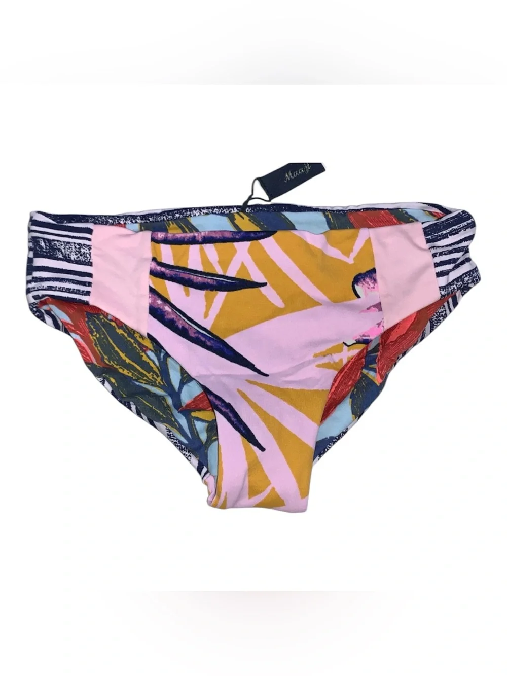 New MAAJI Girl Reversible Tropical Print Bikini 2 Piece Swimsuit Set